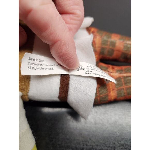 Shrek Plush DreamWorks 2018 Character Toy Factory 9" Tall Collectible Figure - Picture 6 of 7